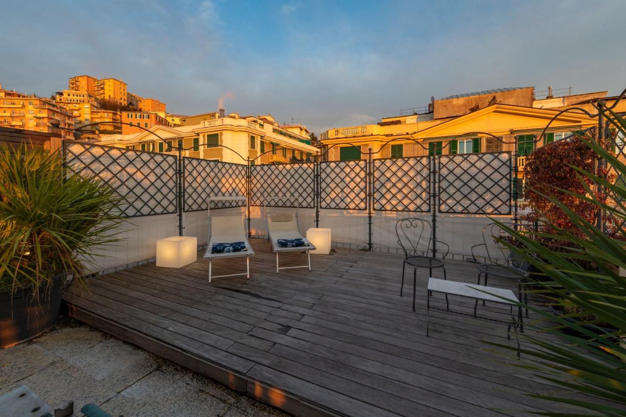 Apartamento Castelletto Exclusive Terrace Penthouse Génova Exterior foto