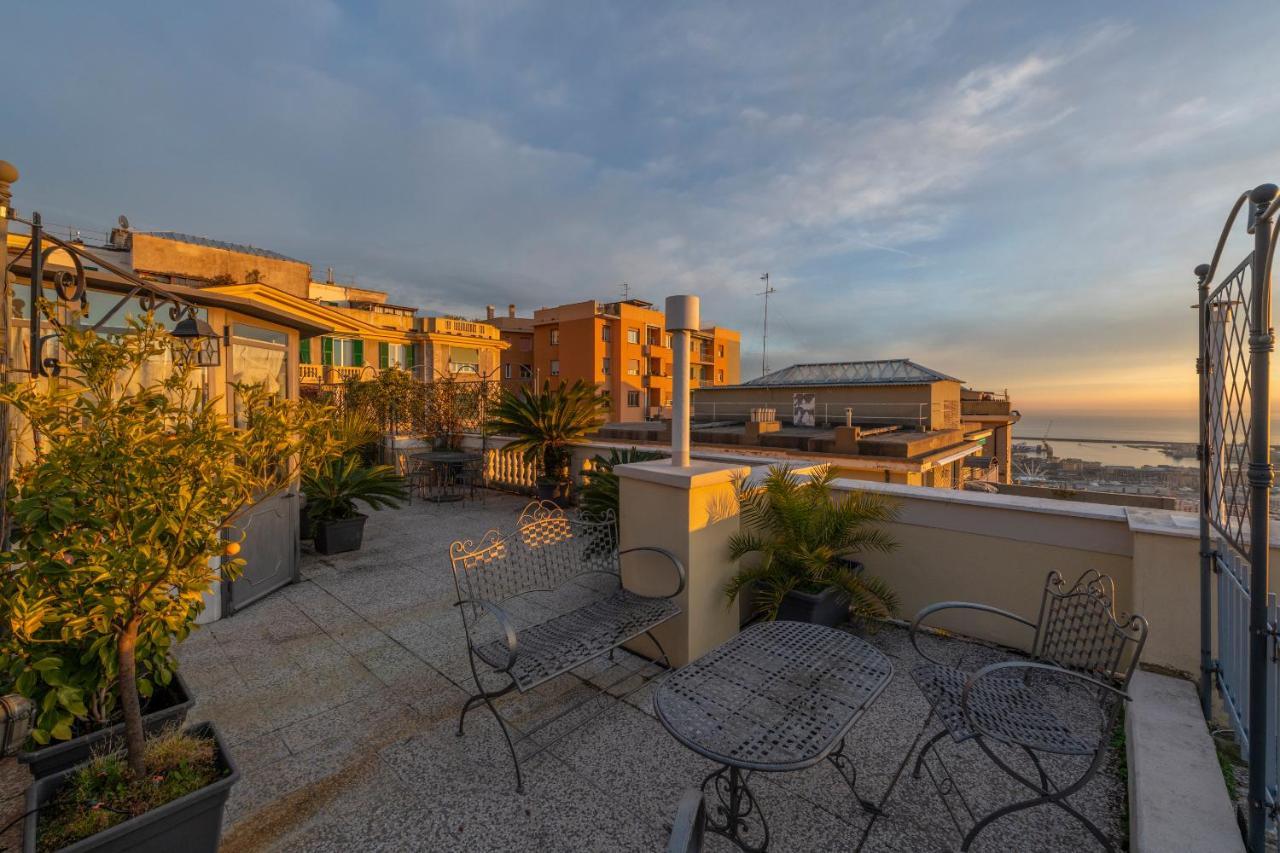 Apartamento Castelletto Exclusive Terrace Penthouse Génova Exterior foto