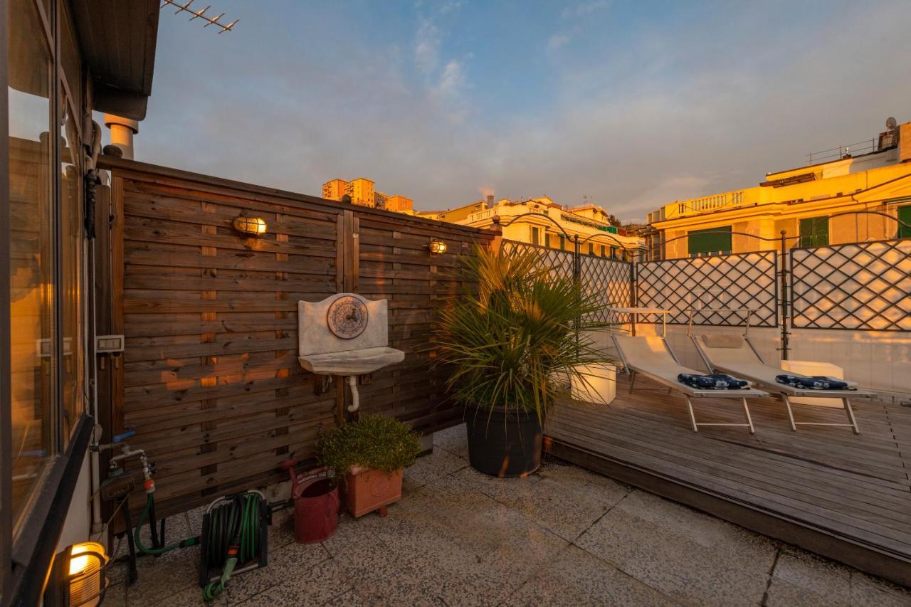 Apartamento Castelletto Exclusive Terrace Penthouse Génova Exterior foto