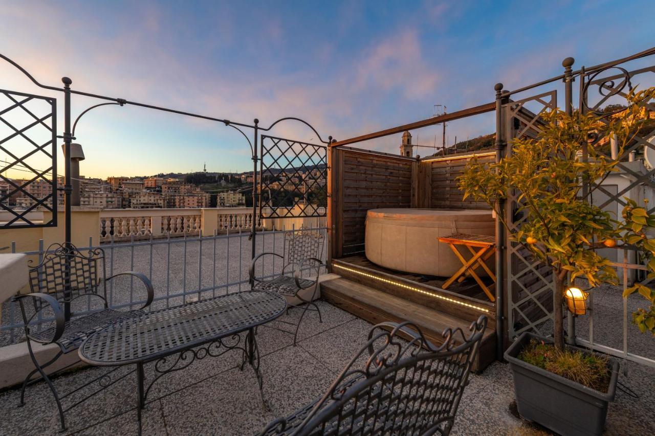 Apartamento Castelletto Exclusive Terrace Penthouse Génova Exterior foto