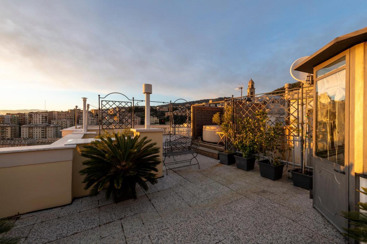 Apartamento Castelletto Exclusive Terrace Penthouse Génova Exterior foto