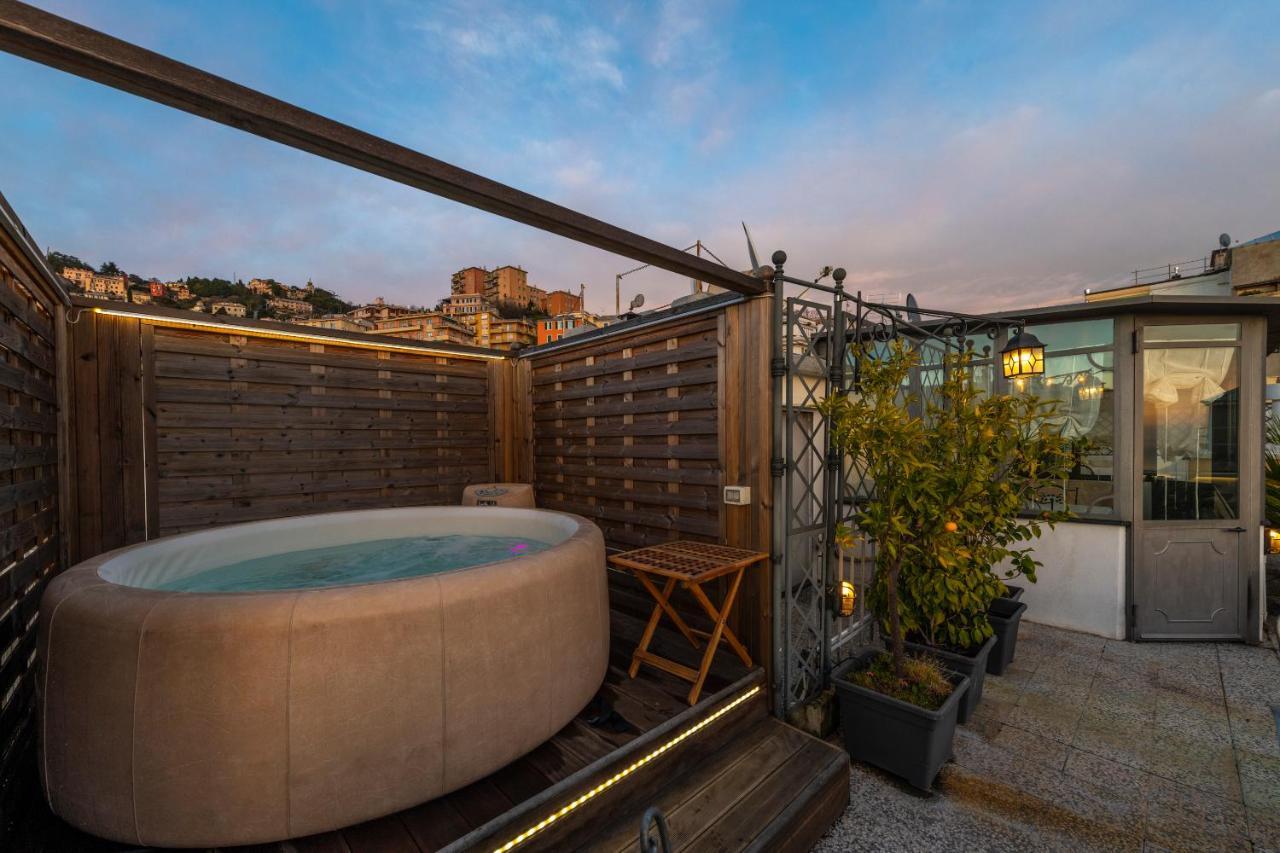 Apartamento Castelletto Exclusive Terrace Penthouse Génova Exterior foto