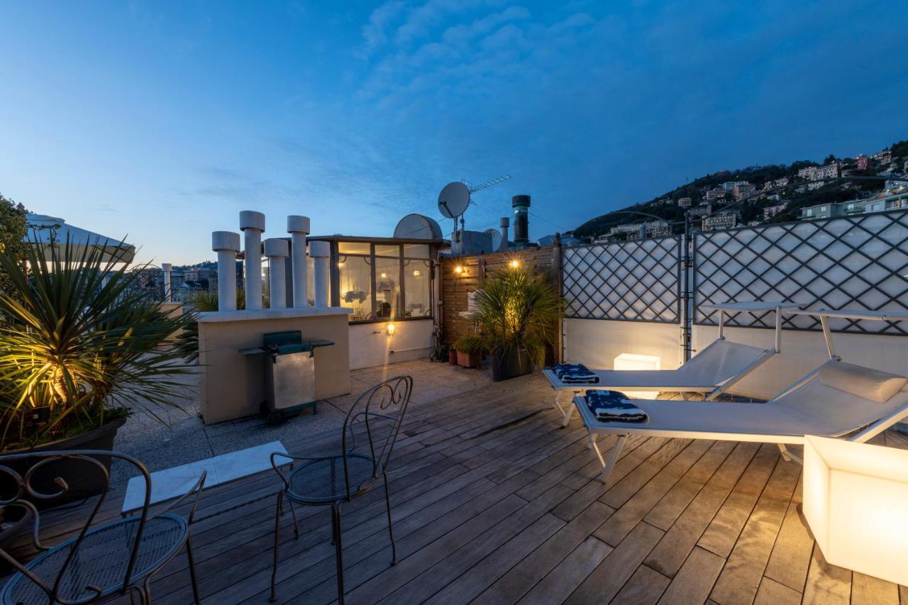 Apartamento Castelletto Exclusive Terrace Penthouse Génova Exterior foto